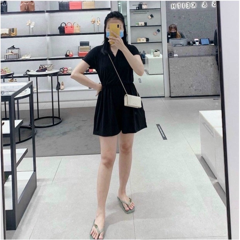 Túi xách nữ chữ CNKiss TRÂN Ô BÉ DA HẠT size 16