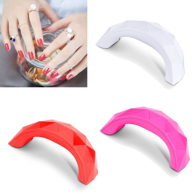 Sa Đèn LED UV Sấy Khô Móng Tay 9W Kèm Cáp USB