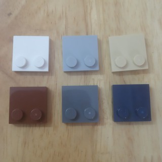 Đồ chơi lắp ráp tile, modified 2 x 2 with studs on edge