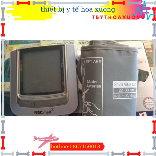 [Hàng Chính Hãng] Máy Đo Huyết Áp Điện Tử Bắp Tay Hiệu Necmed  KD-5917 Bảo Hành 5 Năm