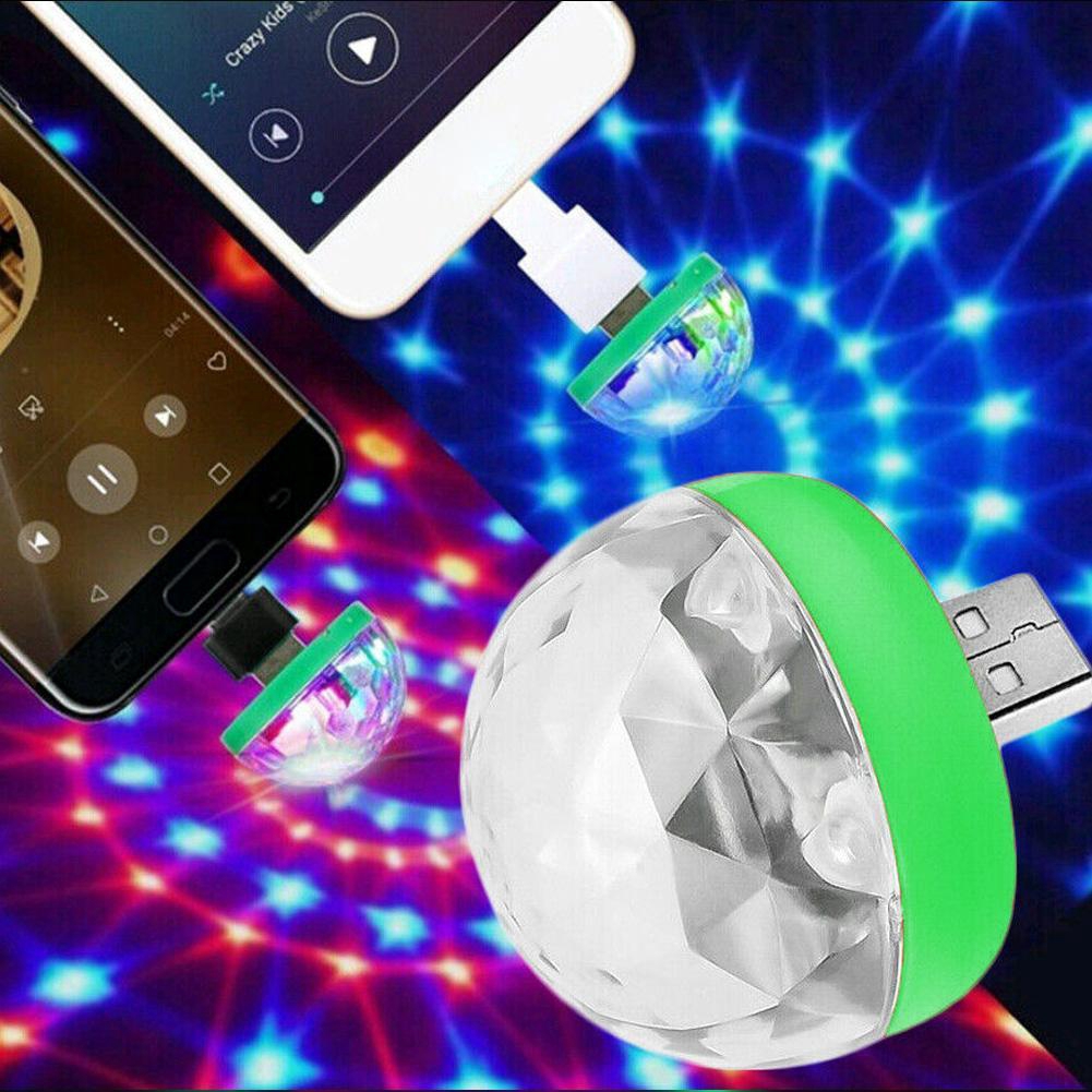 Đèn led disco usb mini trang trí tiệc độc đáo