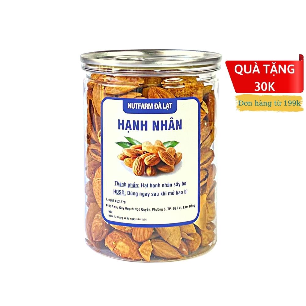 Hạnh nhân rang bơ vỏ mỏng 300gr NutiFarm loại 1 nhập khẩu thơm ngon hảo hạng