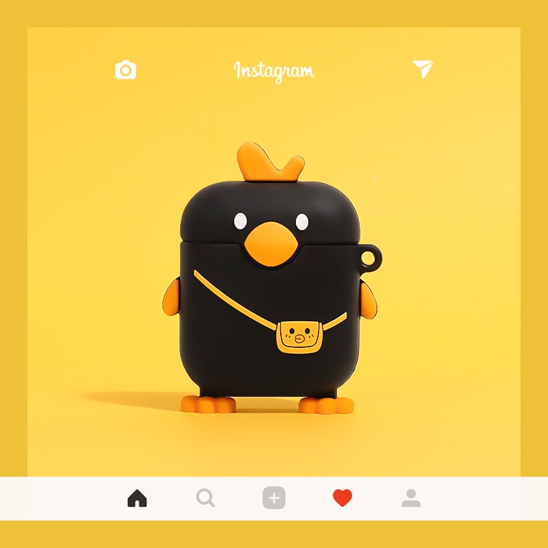 Vỏ Bảo Vệ Hộp Sạc Tai Nghe AirPods 3  2021 AirPods3 3rd Hình Chú Vịt Dễ Thương