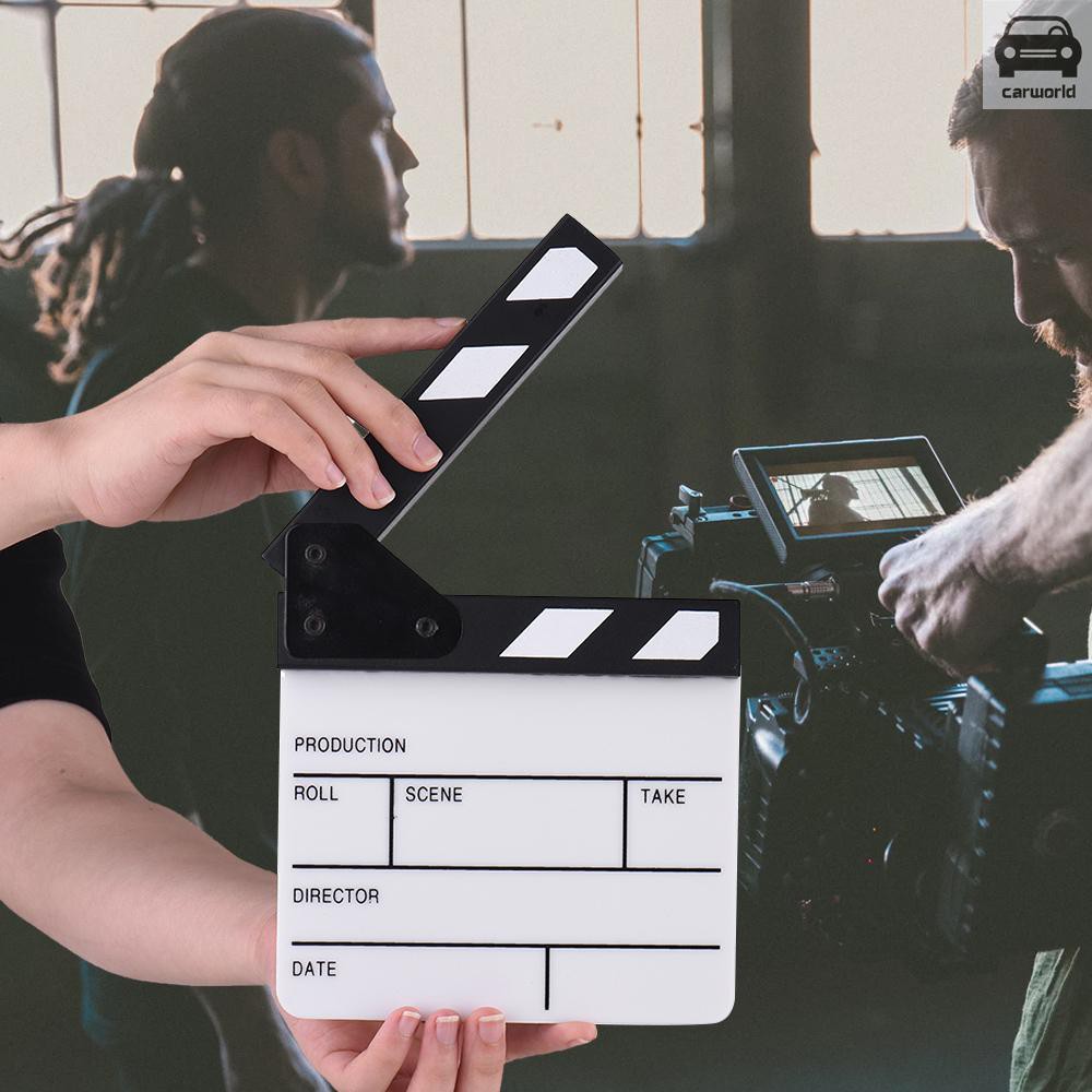 Clapboard phụ kiện quay phim chuyên nghiệp bằng acrylic