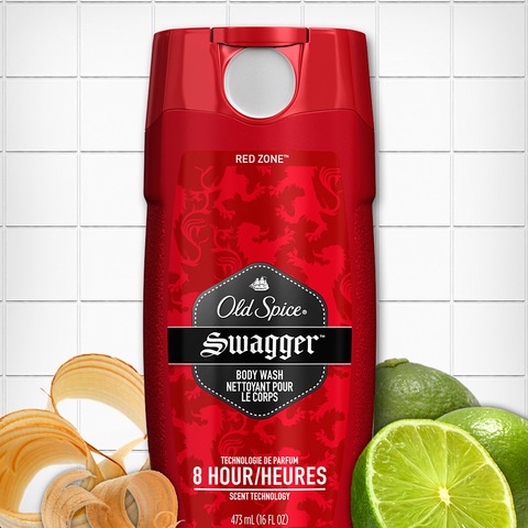 Sữa (gel) tắm nam Old Spice Red Zone Swagger Scent Men's Body Wash 473ml (Mỹ)