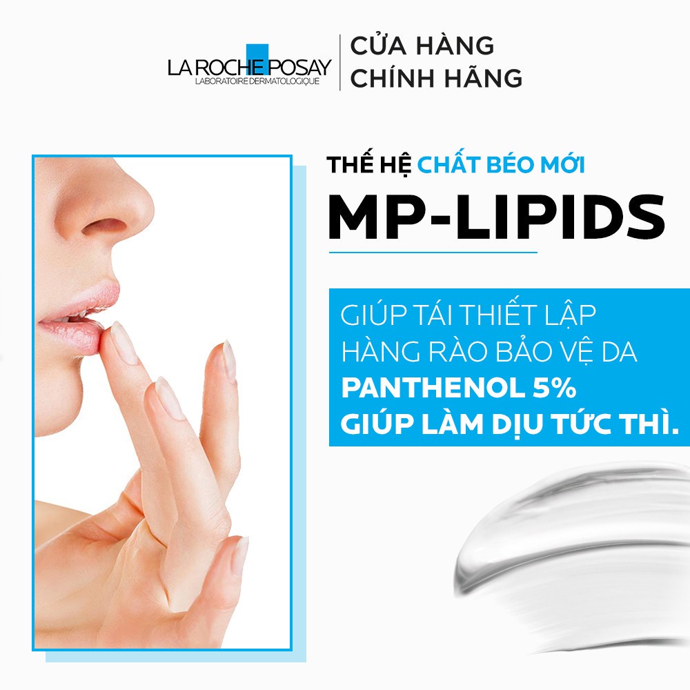 Kem Dưỡng giúp phục hồi độ ẩm &amp; bảo vệ môi La RochePosay Cicaplast Lips 7.5ml