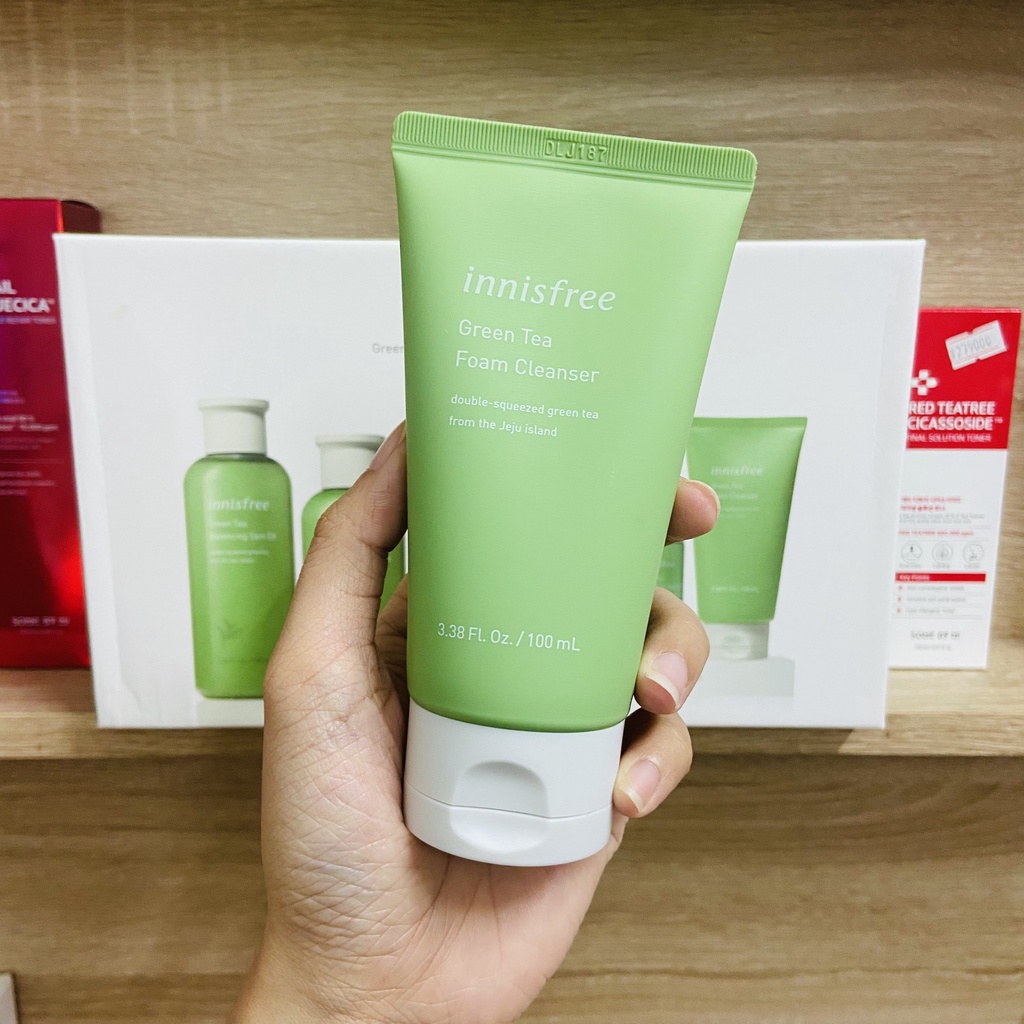 Tách lẻ [Bộ Set 6 Món] Dưỡng Da Innisfree Trà Xanh Balancing EX 2020 Hàn Quốc