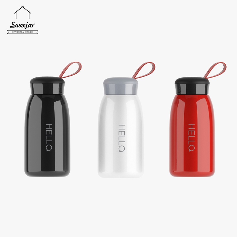 SWEEJAR Thermos Flasks 304 Stainless Steel Double Wall Portable Vacuum Bottle Leak Proof Cup 320ML 500ML