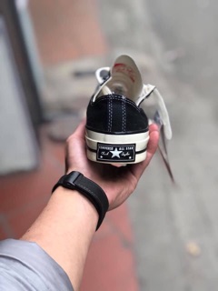 < VIDEO + ẢNH THẬT > GIÀY SNEAKER 1970 ĐEN CAO VÀ ĐEN THẤP