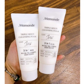 Sữa rửa mặt đa năng 3IN1 Mamonde Triple Multi Cleansing Foam