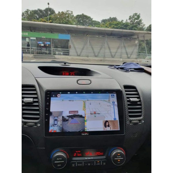 Màn hình Android tích hợp camera 360 toàn cảnh siêu nét Carfu G63/ G63s cấu hình khủng