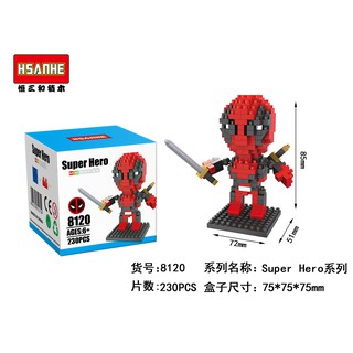 Bộ nanoblock các nhân vật Mavel