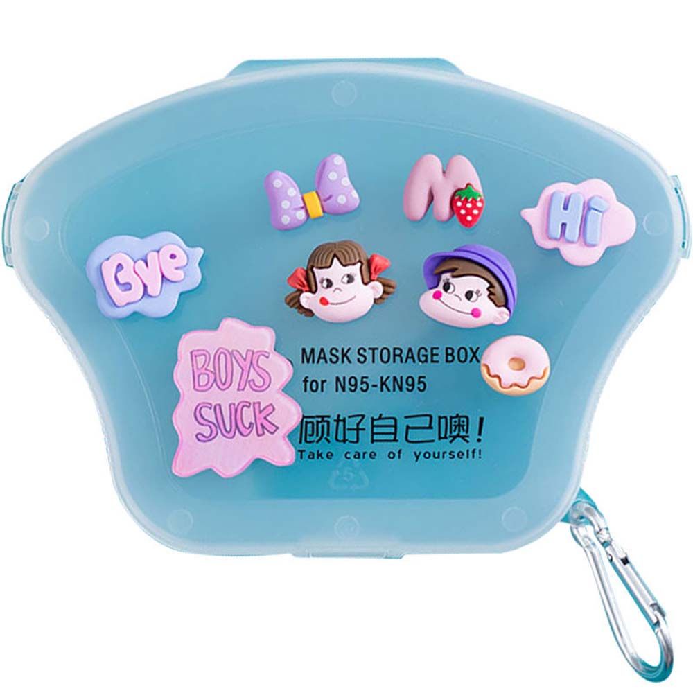Hộp đựng khẩu trang bảo vệ chống bẩn thiết kế đáng yêu tiện lợi