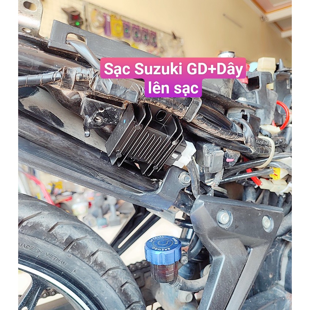 Bộ dây lên sạc chuyển điện bình dành cho sirus- Ex 135