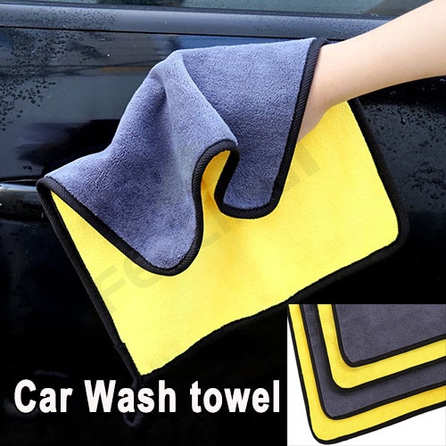 Cảm Giác Như Thật  Khăn Vải Vi Sợi Lau Chùi Xe Ô Tô Đa Năng