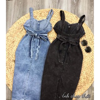 ĐẦM JEANS BODY CO GIÃN THUN ÔM SANG CHẢNH QUYẾN RŨ