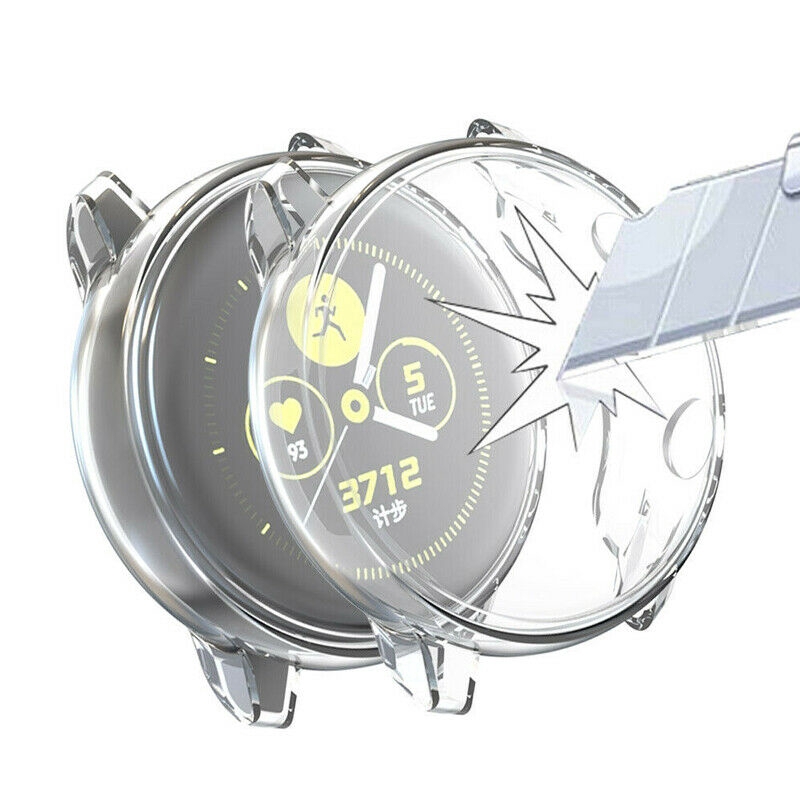 Vỏ nhựa TPU mềm trong suốt cho For Samsung Galaxy Watch Active