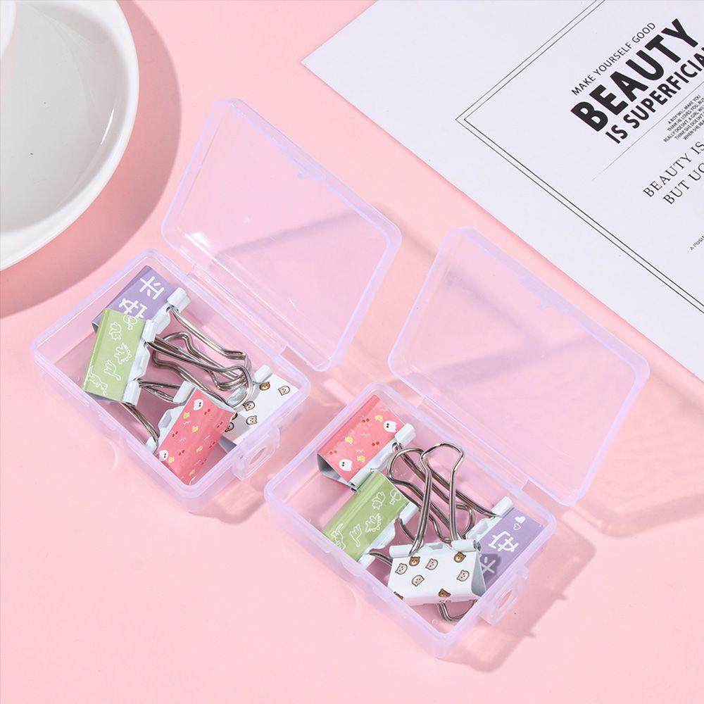 .Set 10 Hộp Nhựa Mini Trong Suốt Đựng Trang Sức