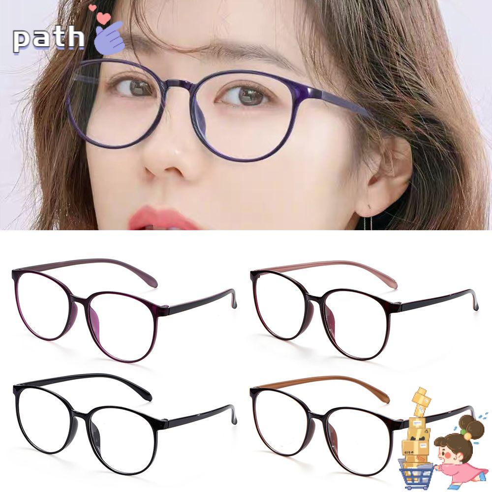 Kính Đọc Sách Gọng Tròn Gọn Nhẹ +1.00~+4.0 Chống Ánh Sáng Xanh Cho Người Lớn Tuổi