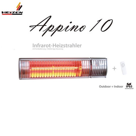 Đèn sưởi Heizen Cao cấp Appino10 1000W - Đèn sưởi phòng tắm thumbnail