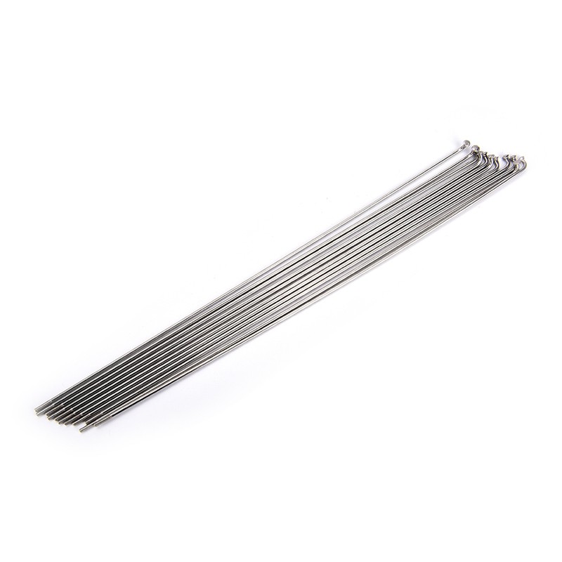 Bộ 10 nan hoa thép không gỉ 14g tiện lợi cho xe đạp