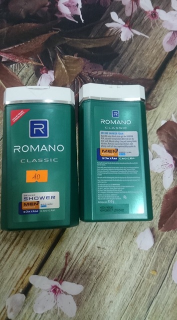 Sữa tắm Romano 150g