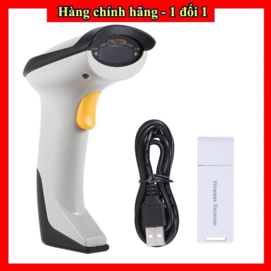 Sale [Top sale] -  Máy Bắn Mã Vạch Không Dây,  Free ship Máy Quét Mã Vạch Wireless 2.4G, bảo hành 12 tháng .