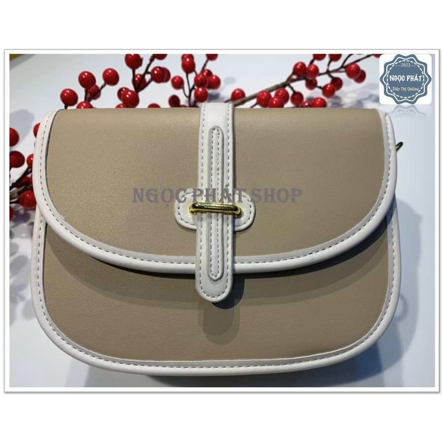 Túi Xách Nữ KHÓA NỊT Cao Cấp - Hàng Quảng Châu- Đeo chéo hoặc kẹp nách