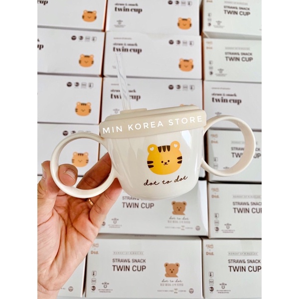 CỐC/LY/BÌNH TẬP HÚT CHO BÉ CHÍNH HÃNG DOTTO DOT - MADE IN KOREA