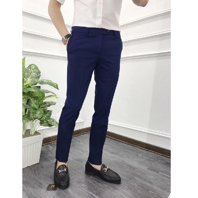 Quần Âu Nam Công Sở - Ống Côn - Form Slimfit - Sang Trọng Lịch Lãm