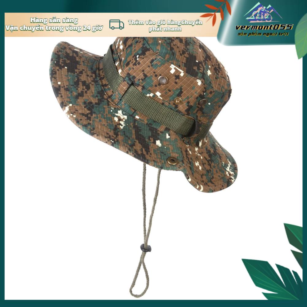 Nón Vành Có Dây Điều Chỉnh Thoải Mái Thoáng Khí Cho Leo Núi