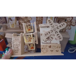 nhà cót bằng gỗ có nhạc
