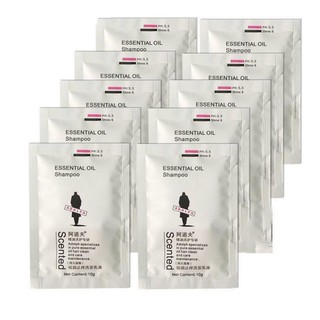 Combo 10 gói Dầu gội mềm mượt phục hồi tóc hư tổn Adolph Smooth & Silky Shampoo