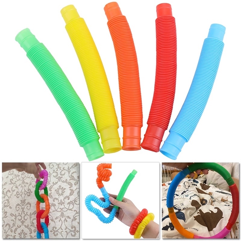 1 Đồ Chơi Ống Búp Bê Cảm Biến Giảm Căng Thẳng Cho Trẻ Em