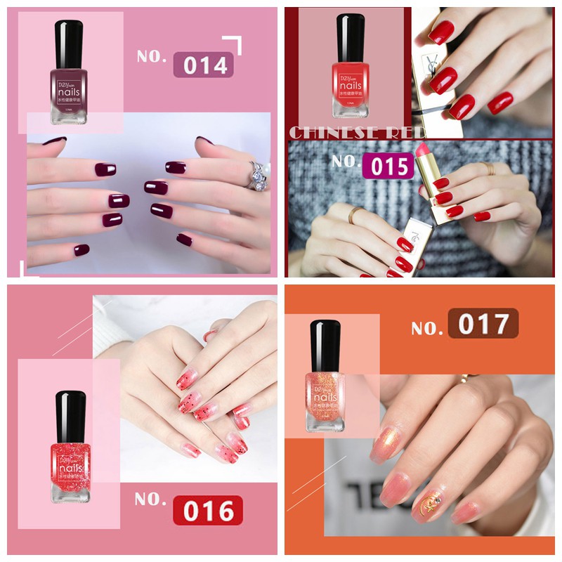 Sơn móng 35 màu sắc tùy chọn thời trang xinh xắn