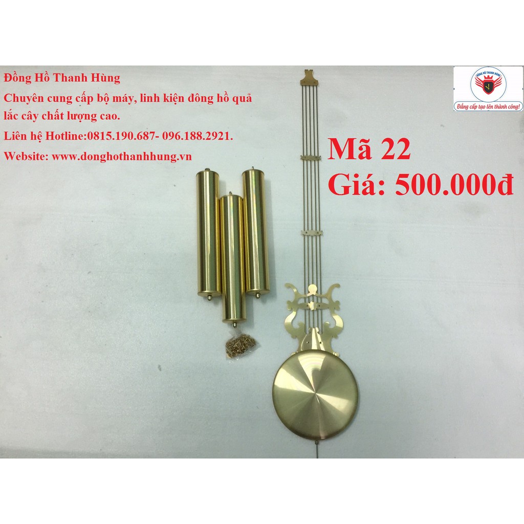 Bộ trang trí đồng hồ quả lắc cây cỡ lớn-Đồng Hồ Thanh Hùng