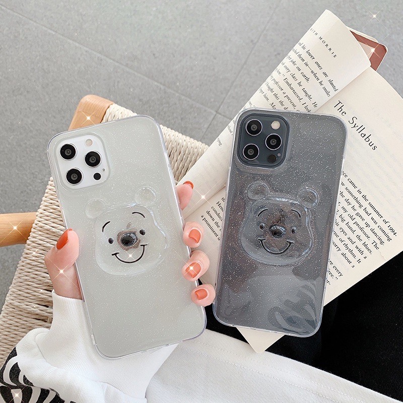 Ốp iphone Gấu Lưng Trong dành cho IphoneXs Max/11/11Pro Max/12Pro/12Pro Max | BigBuy360 - bigbuy360.vn