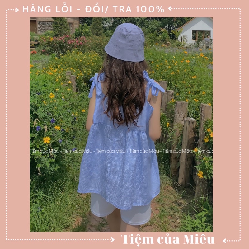 SET ÁO 2S KẺ MIX QUẦN SOOC TRẮNG | BigBuy360 - bigbuy360.vn