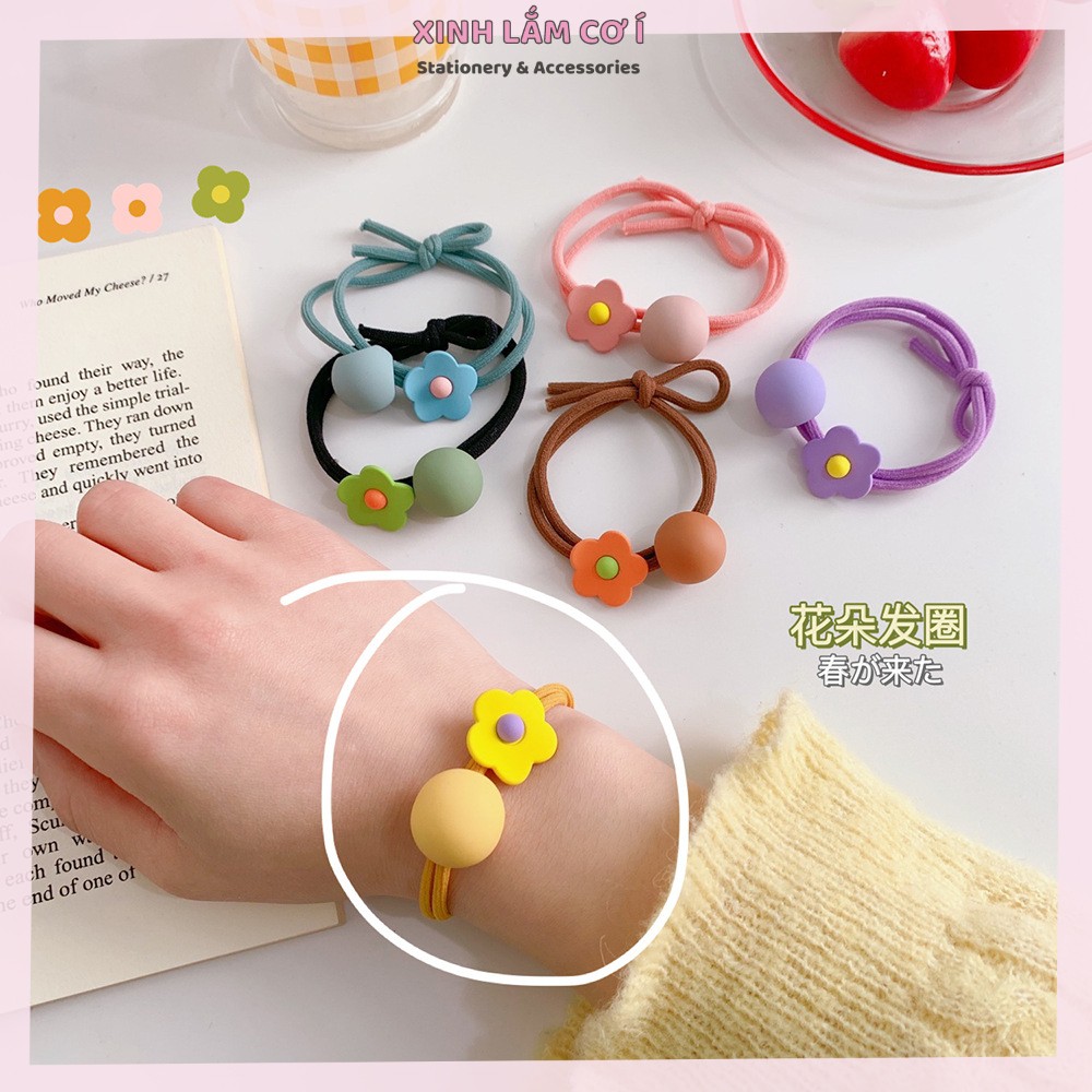 Dây Cột Tóc Thời Trang Xinh Xắn Cho Nữ [Xinh Lắm Cơ Í]