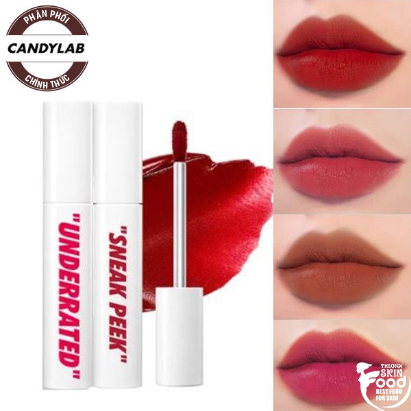 Son Kem Siêu Lì, Chống Trôi CandyLab Creampop The Velvet Lip Color 4.5g | Thế Giới Skin Care