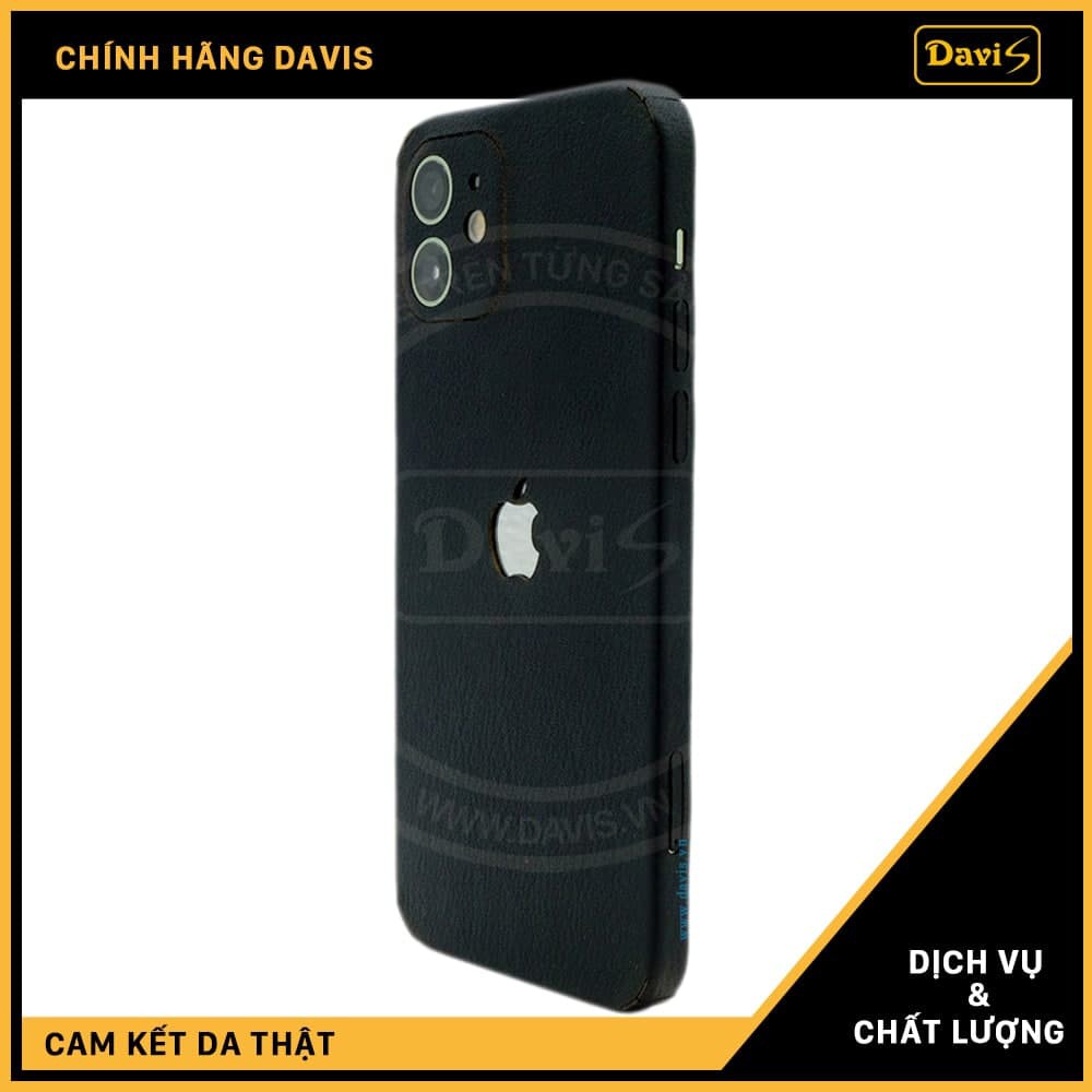 Miếng dán da full viền cho  Iphone 12 (Chính hàng Davis)