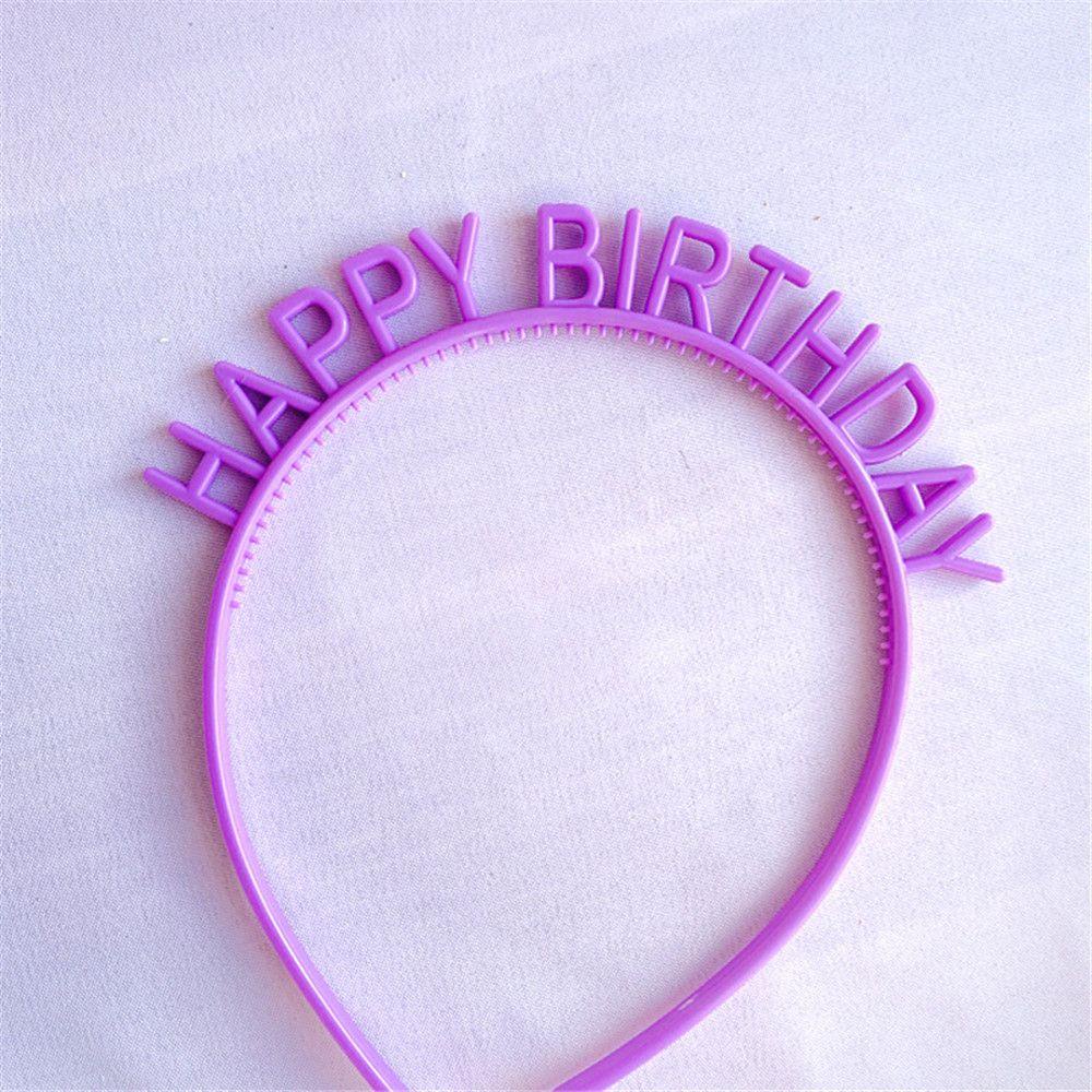 Mũ Sinh Nhật EUTUS Net Red In Chữ Happy Birthday Xinh Xắn