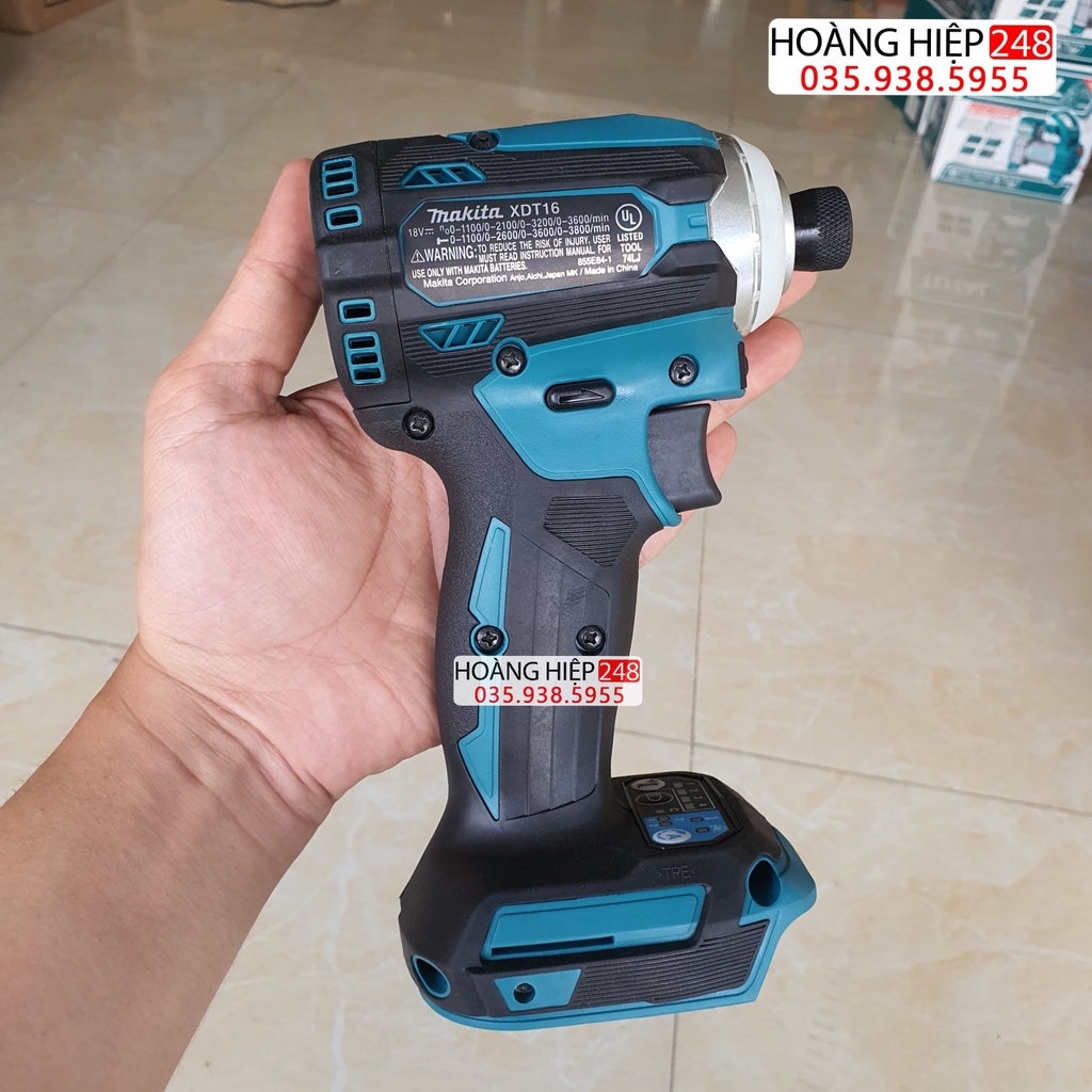 Full bộ máy bắn vít makita XDT16 nhập Mỹ