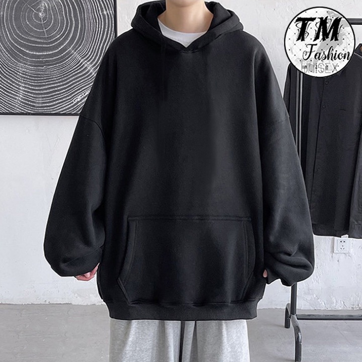 ÁO HOODIE BASIC Nỉ Bông Cao Cấp (HD1000 - Full Size Full Màu)