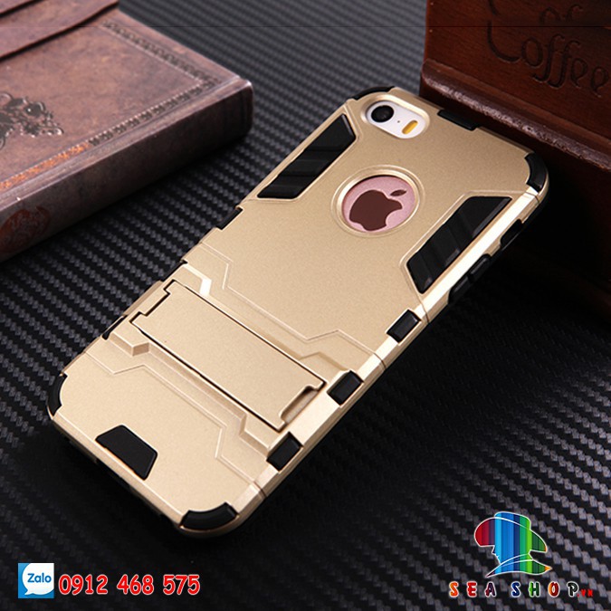 [TẶNG KÍNH CƯỜNG LỰC] Ốp lưng iPhone 6 - 6S Iron man chống sốc / Ốp chống ip6S siêu bền