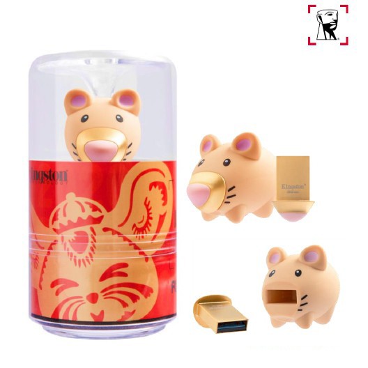 USB 3.1 32GB Kingston Zodiac Mouse 2020 Limited Edition DTCNY20/32GB (Quà tết Canh Tý 2020)