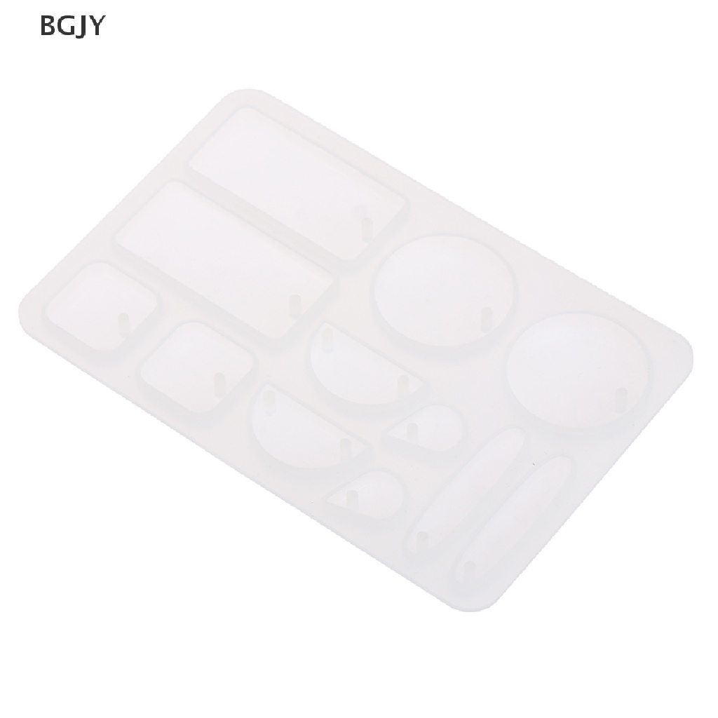 BGJY Silicone Earring Pendant Resin Mold Casting Mould Tool DIY Epoxy Making NEW