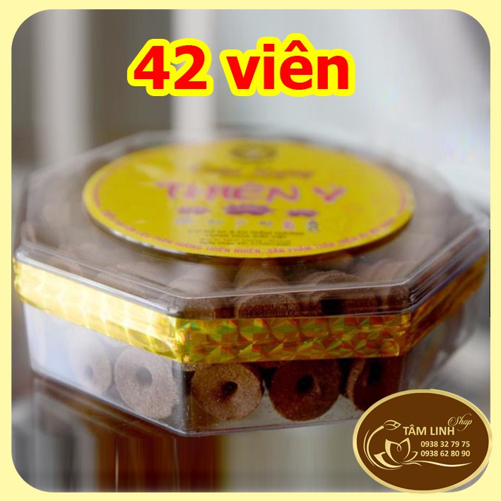 Hộp Trầm Hương Thiên Ý 42 Viên Trầm