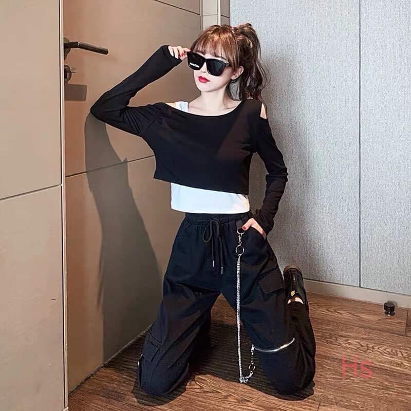 [ Mã FAMAYWA giảm 10K đơn 50K] quần jogger kaki xích khoá ngang gối Hs60 | BigBuy360 - bigbuy360.vn