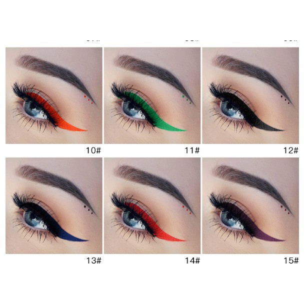 Bút kẻ mắt nước PUDAIER 15 màu tùy chọn 11.6 g | BigBuy360 - bigbuy360.vn